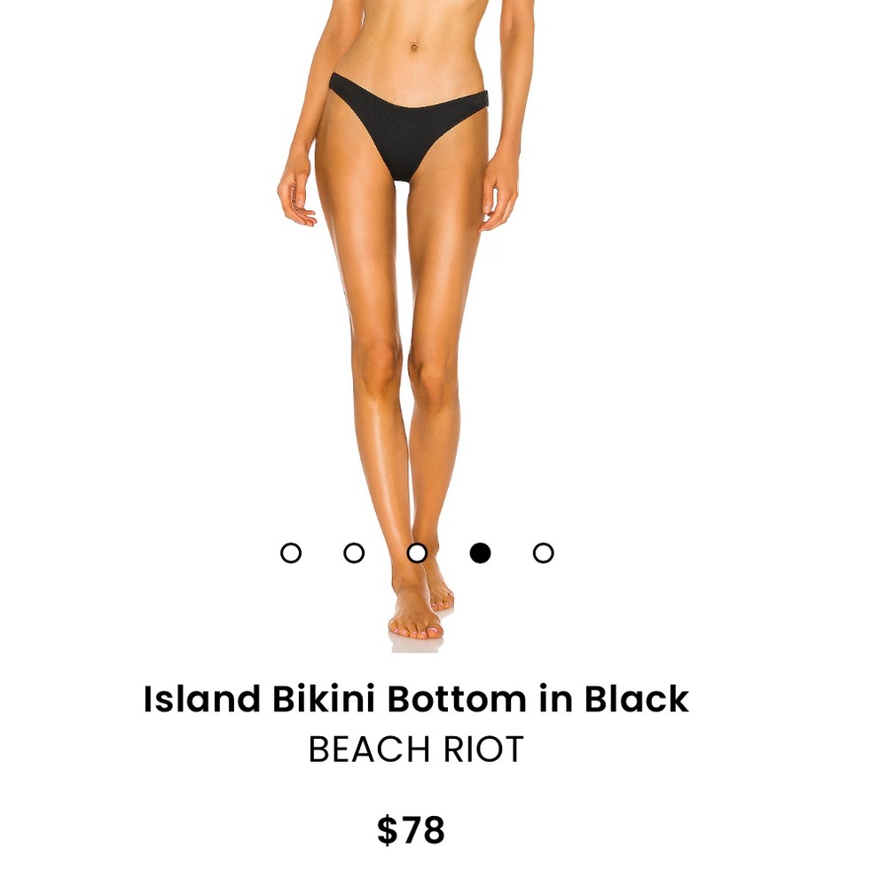 Beach Riot Island Bikini Bottom NWOT